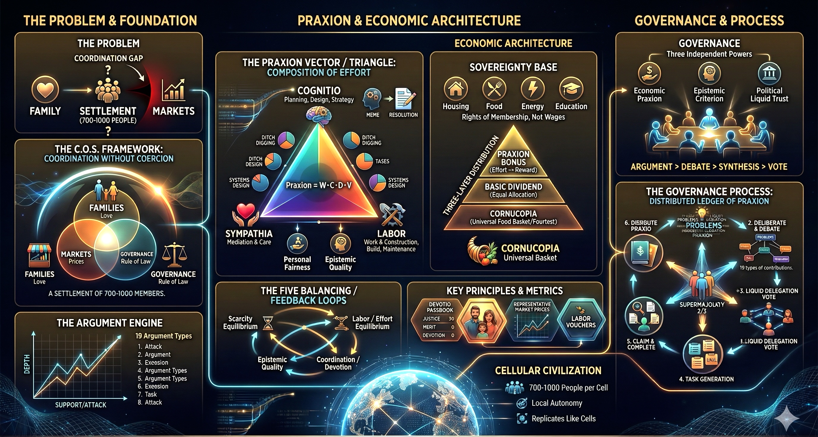 Infografia COS+ — Cell Operating System